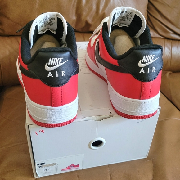 VNDS Men's Nike Air Force 1 Low ID BY YOU Chicago Customized Size 11.5.(MINT) - Picture 8 of 16